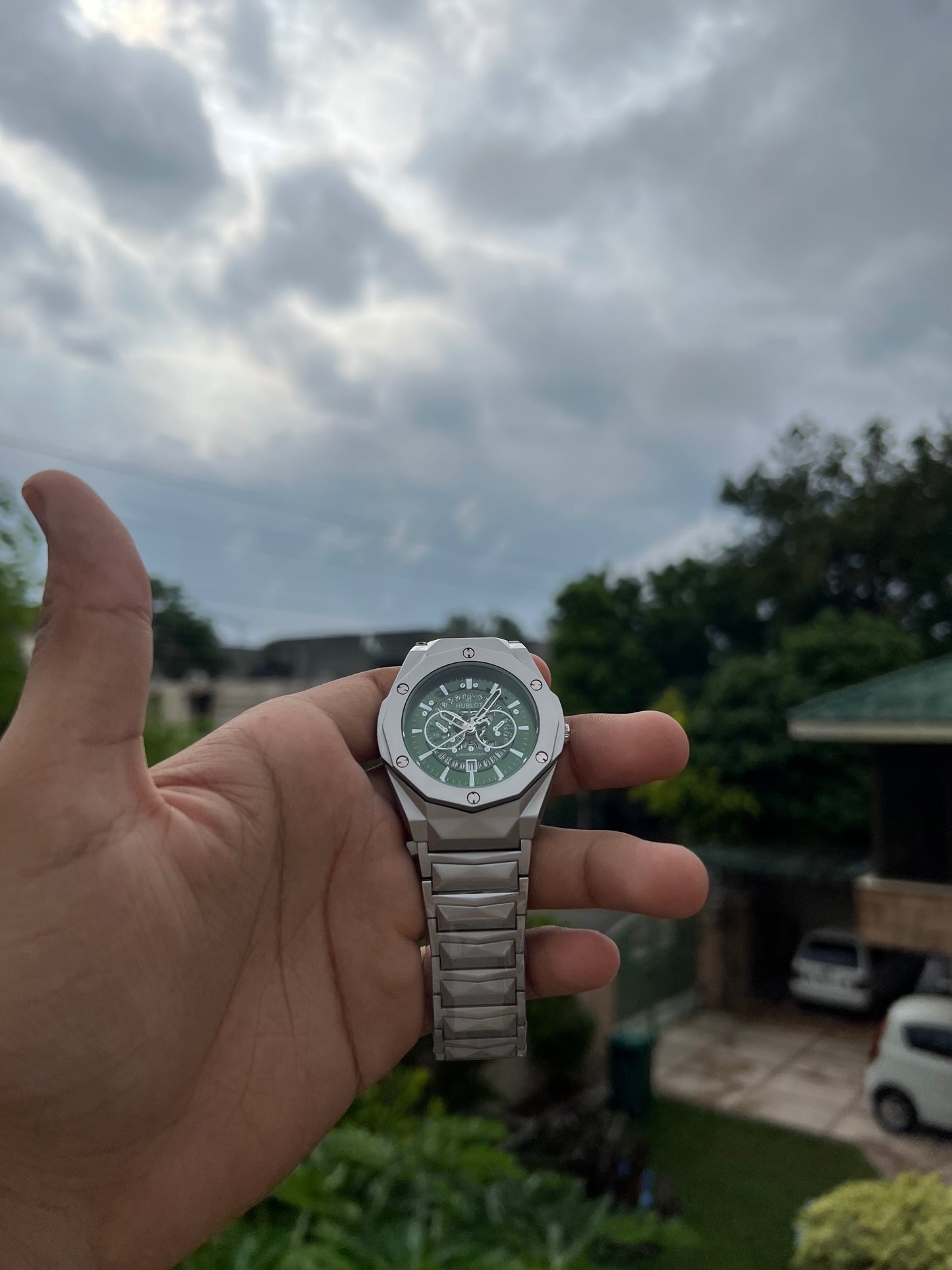 Hublot Cut Diamond Green