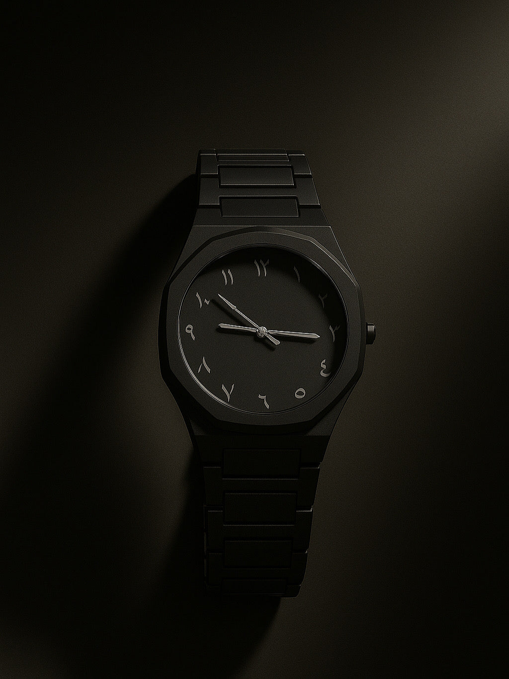 Black Arabic Aura watch