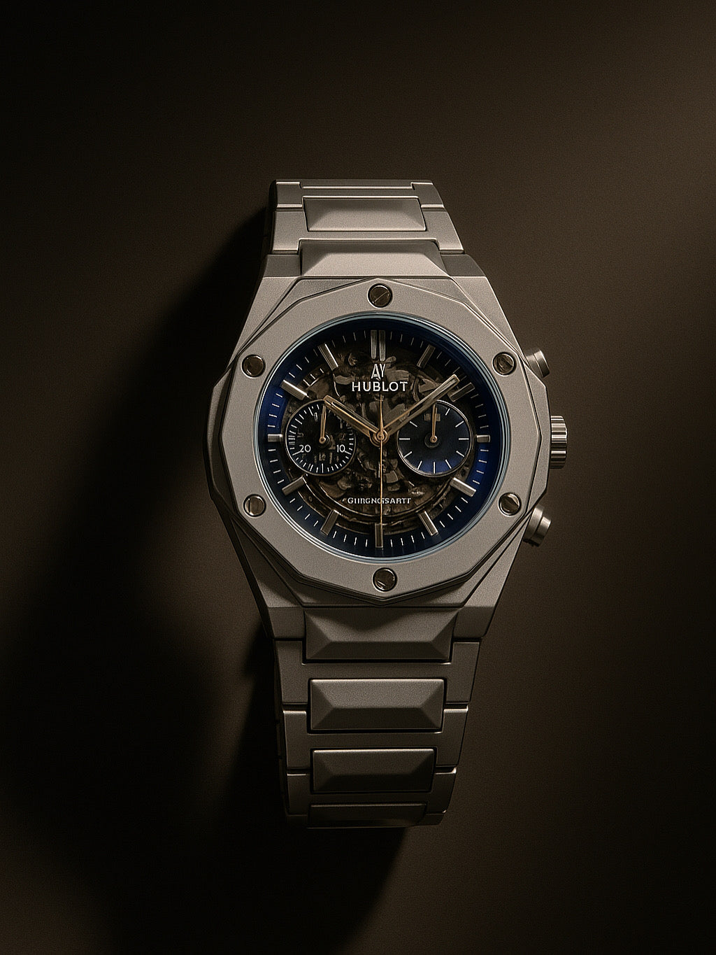 Hublot Cut Diamond blue